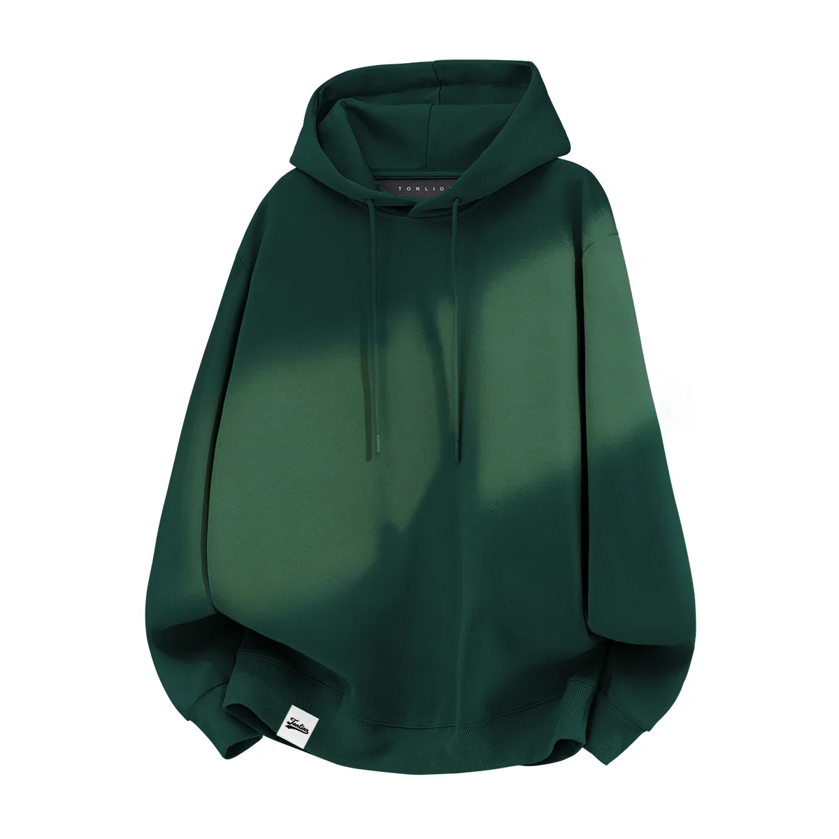 Детский худи на капюшоне с начесом Tonlion, Цвет 420G Fleece Lined Forest Green