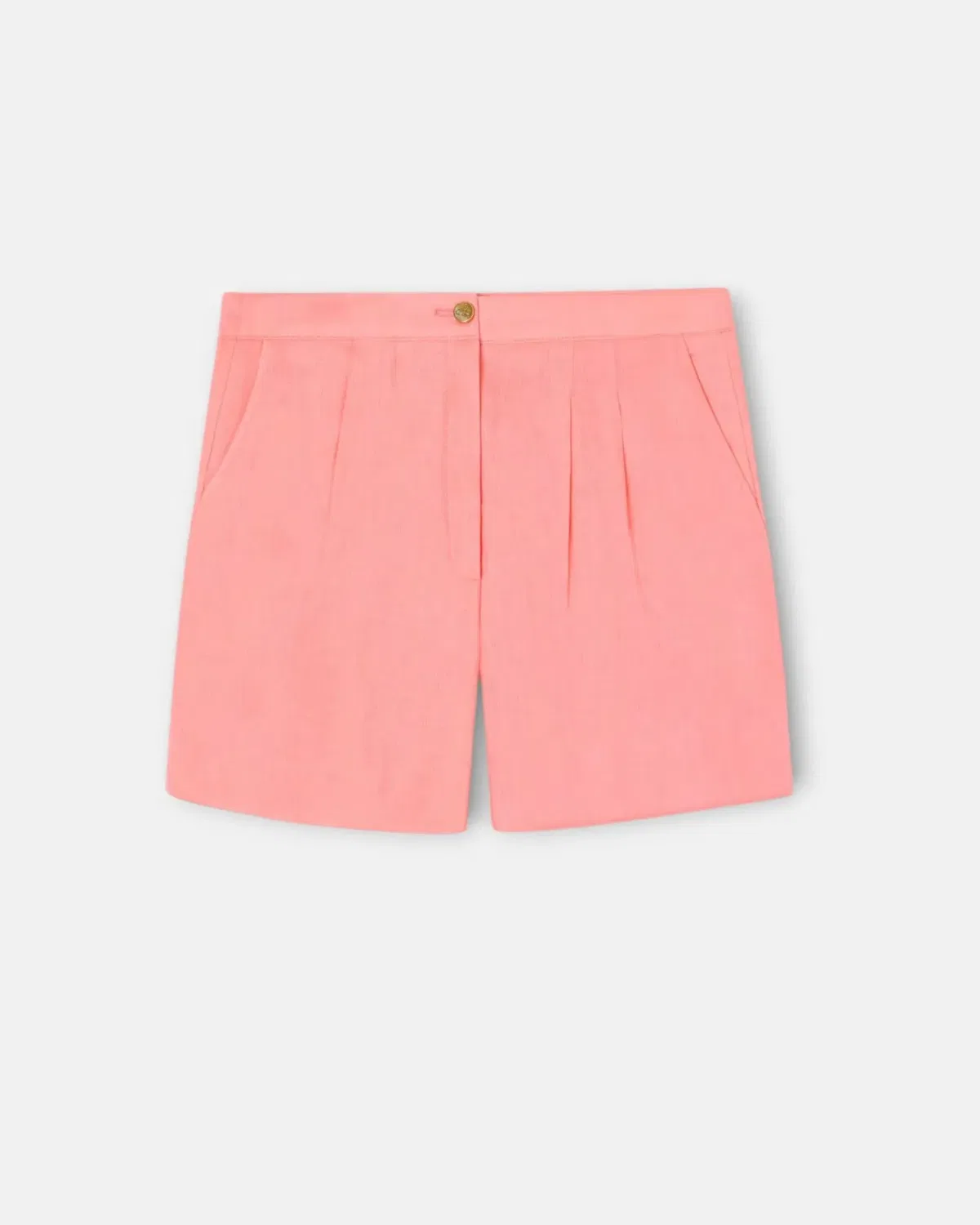 Детские шорты для девочек льняные Coral Silbon, Coral