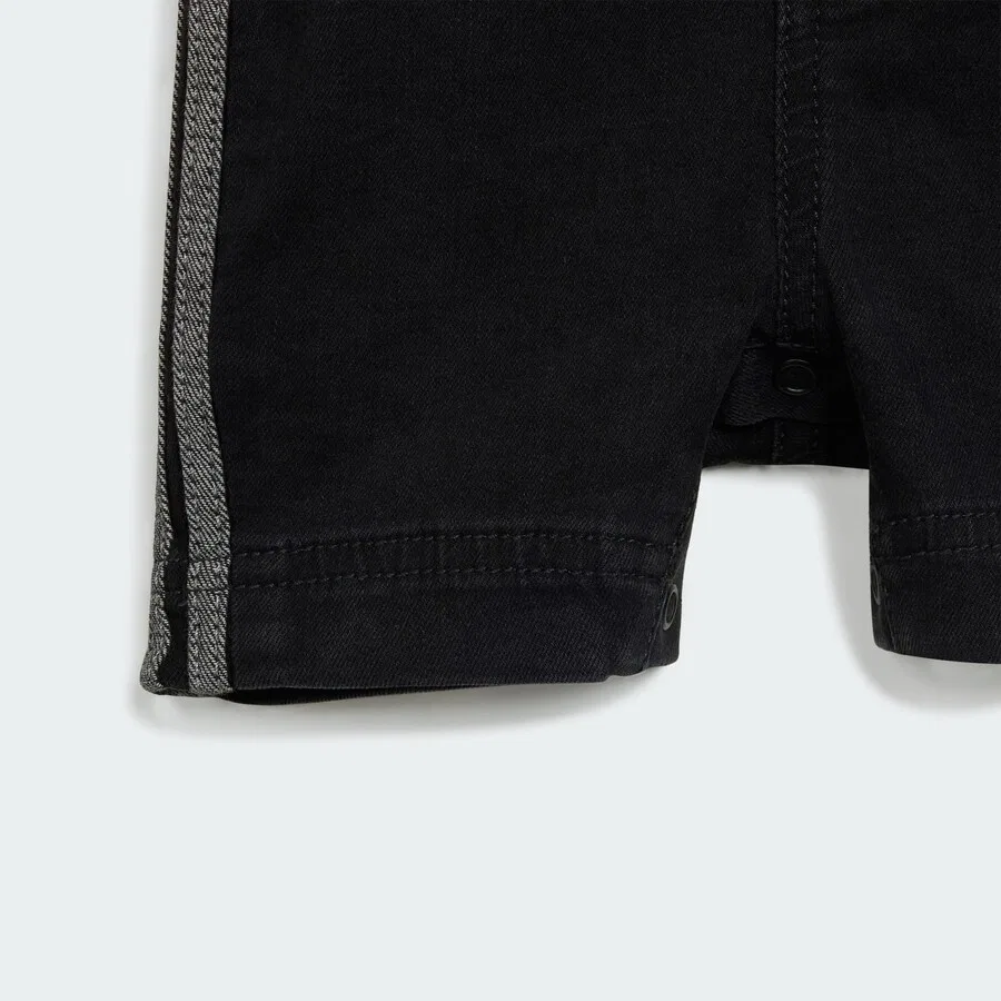 Комбинезон ADIDAS ORIGINALS Regular из черного денима — фото 4