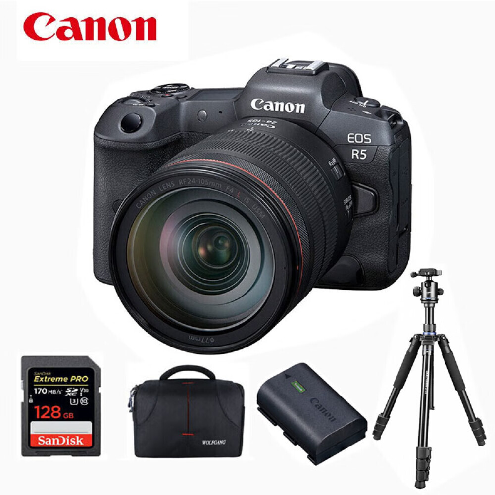 

Фотоаппарат Canon EOS R5 8K L 24-105 с картой памяти 128G