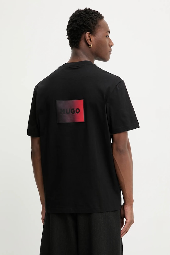 

Хлопковая футболка danoto HUGO, черный
