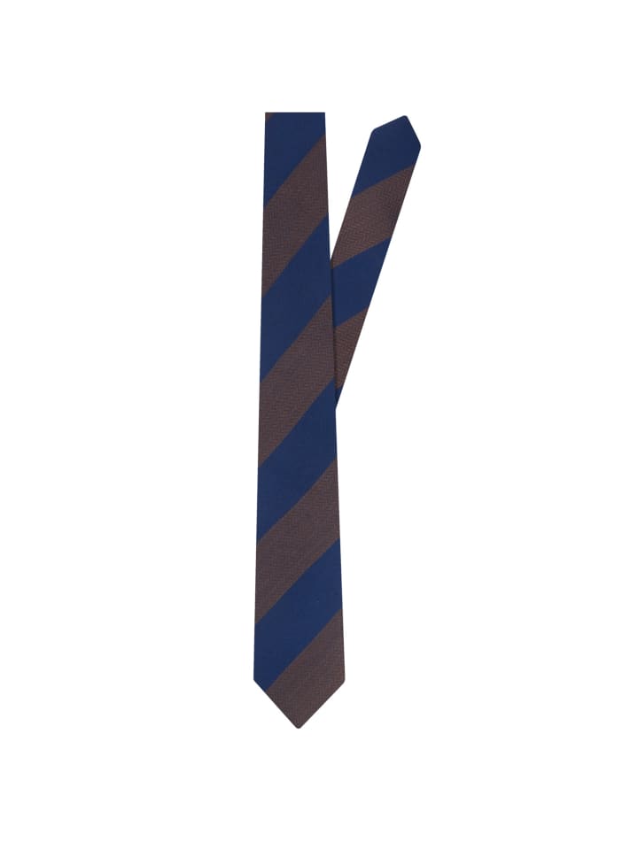 

Seidensticker Узкий галстук (5 см) коричневого цвета