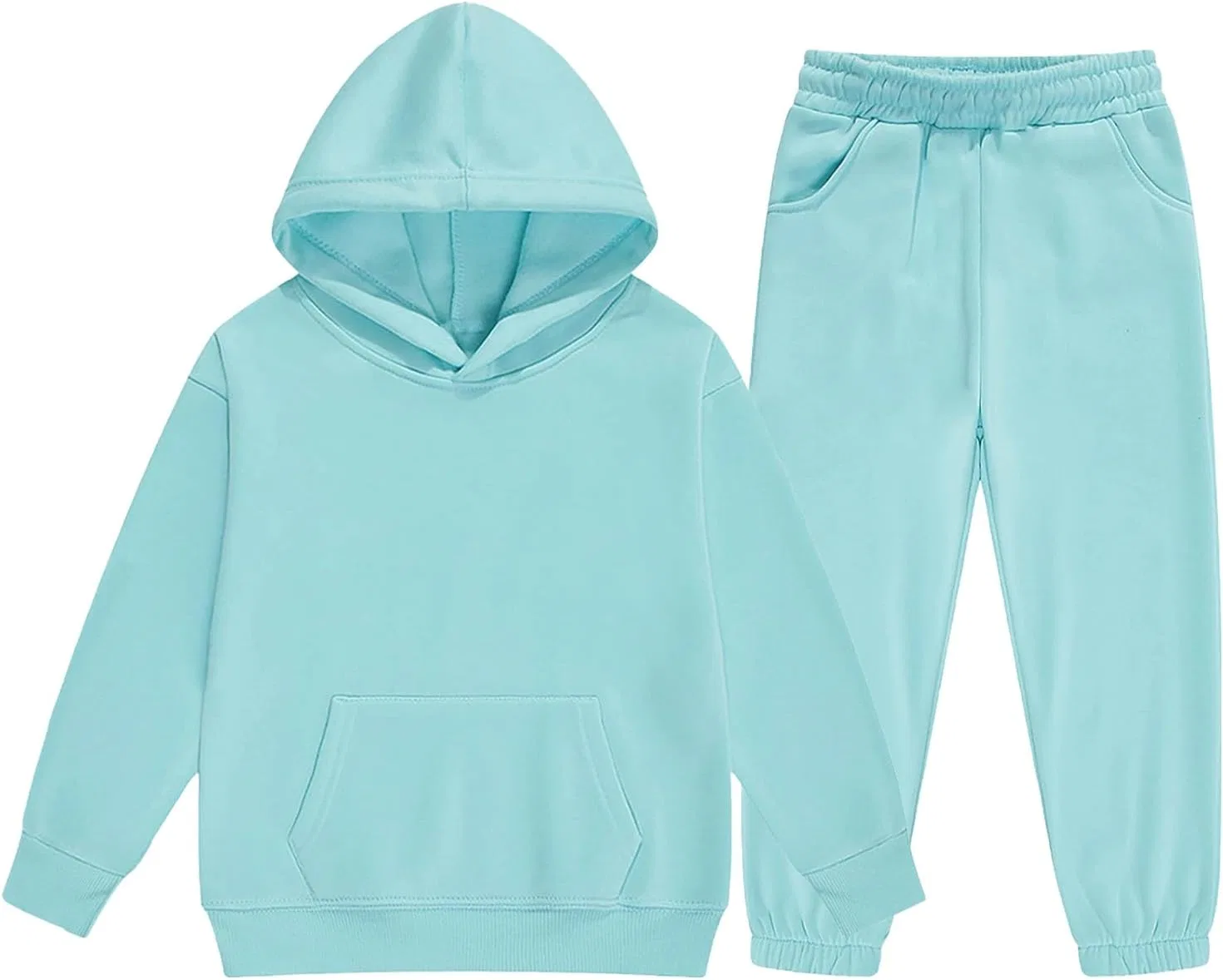 Спортивный костюм флисовый, Generic, Light Blue #1