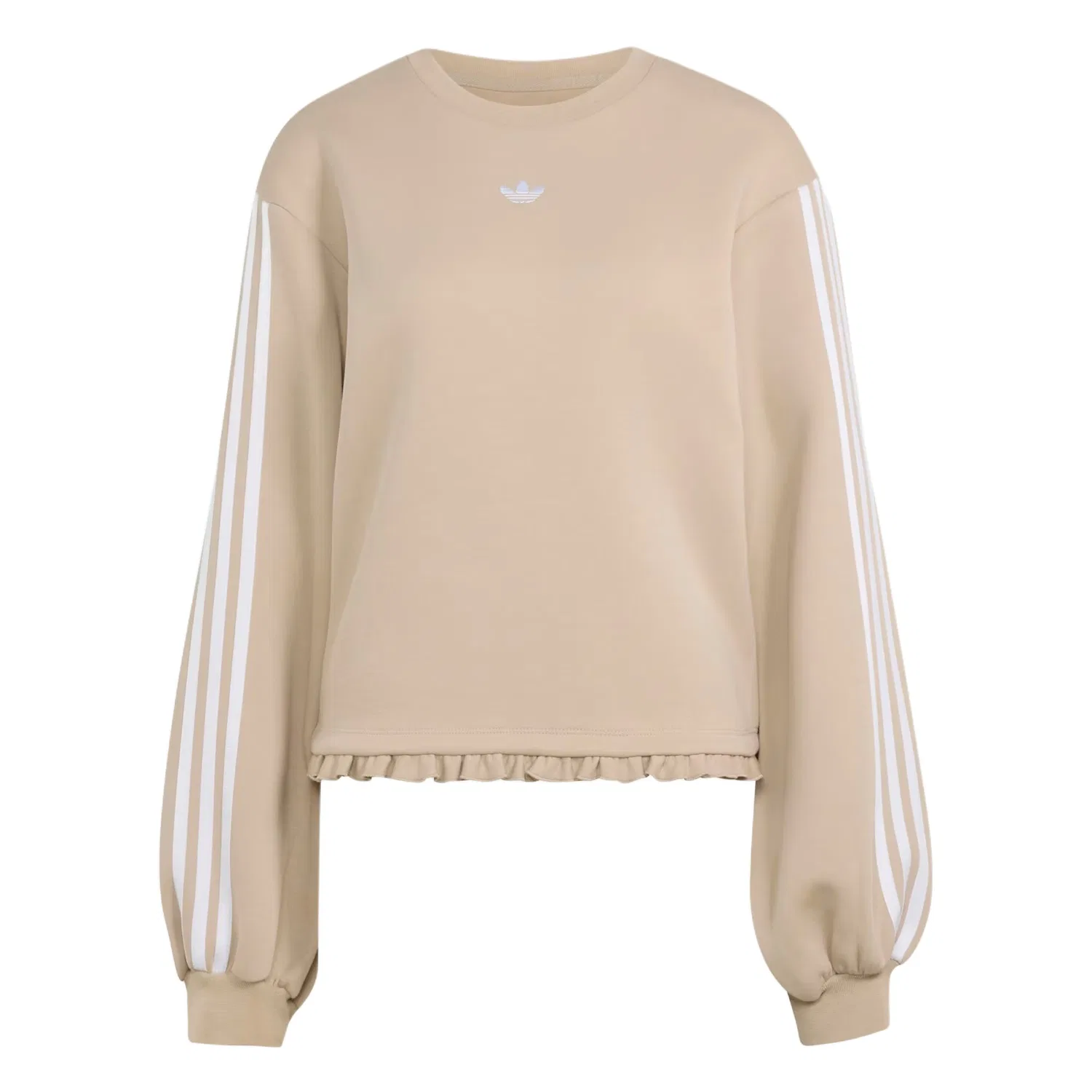 Женский свитшот свободного кроя с круглым вырезом Khaki Adidas Originals, Khaki