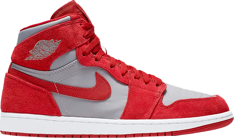 

Кроссовки Air Jordan 1 Retro High Premium True Red, красный
