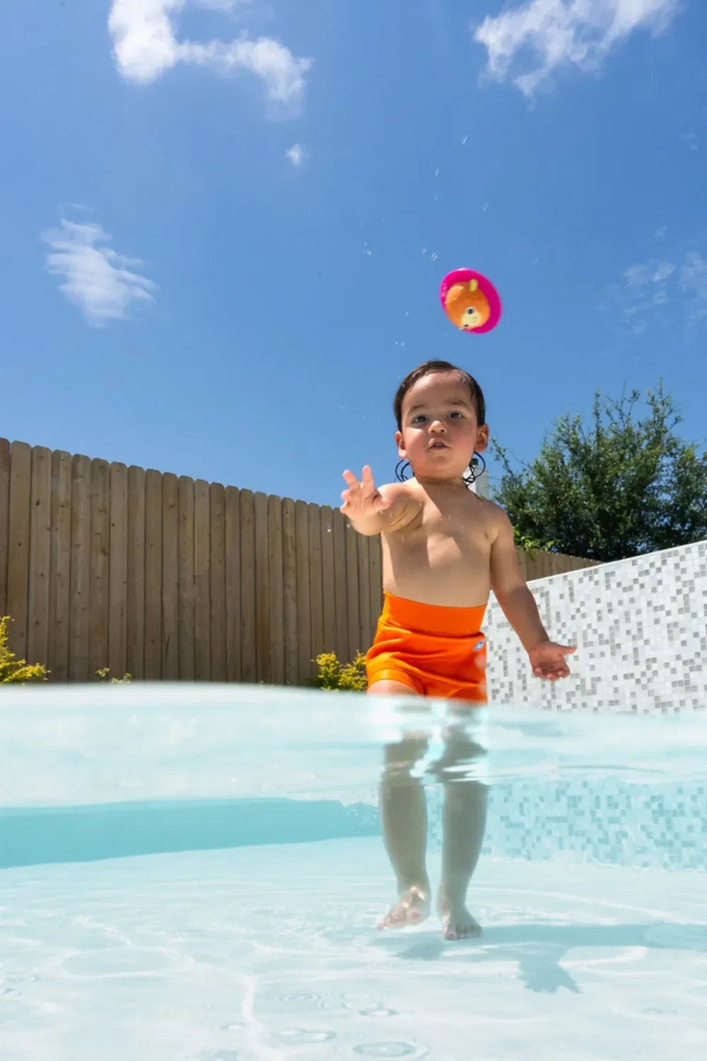 Многоразовый подгузник для плавания Happy Nappy Orange, Splash About, Orange — фото 3