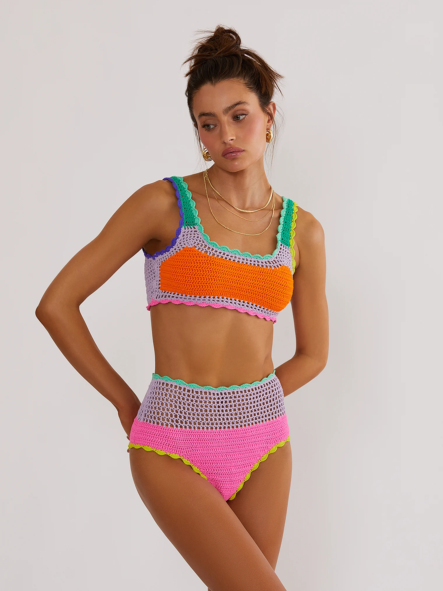 Лиф купальника Victoria's Secret Beach Riot Andy Bikini, мультиколор — фото 4