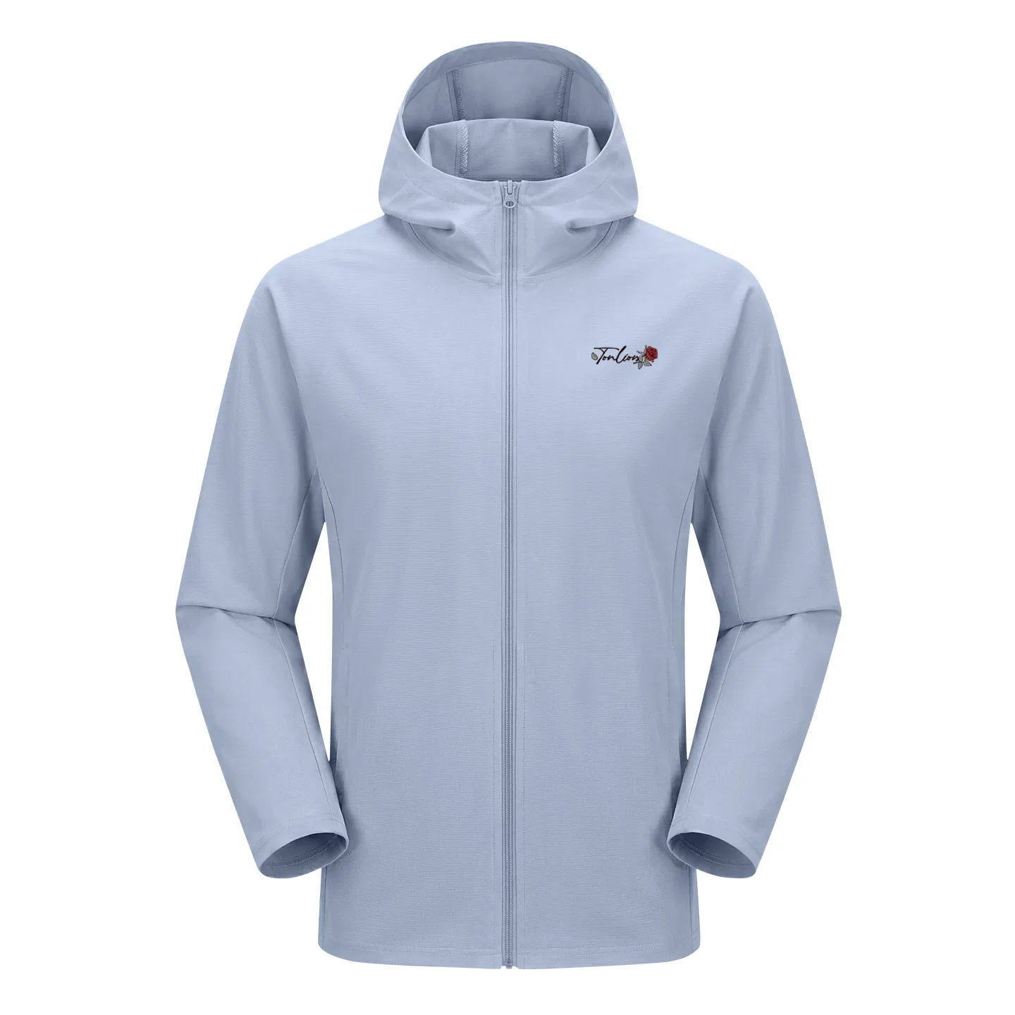 Детская куртка для ультрафиолетовой защиты Ice Silk Cooling Quick-Drying Zipper Tonlion, Цвет: Бингвус Лан (Бингвус Лан)