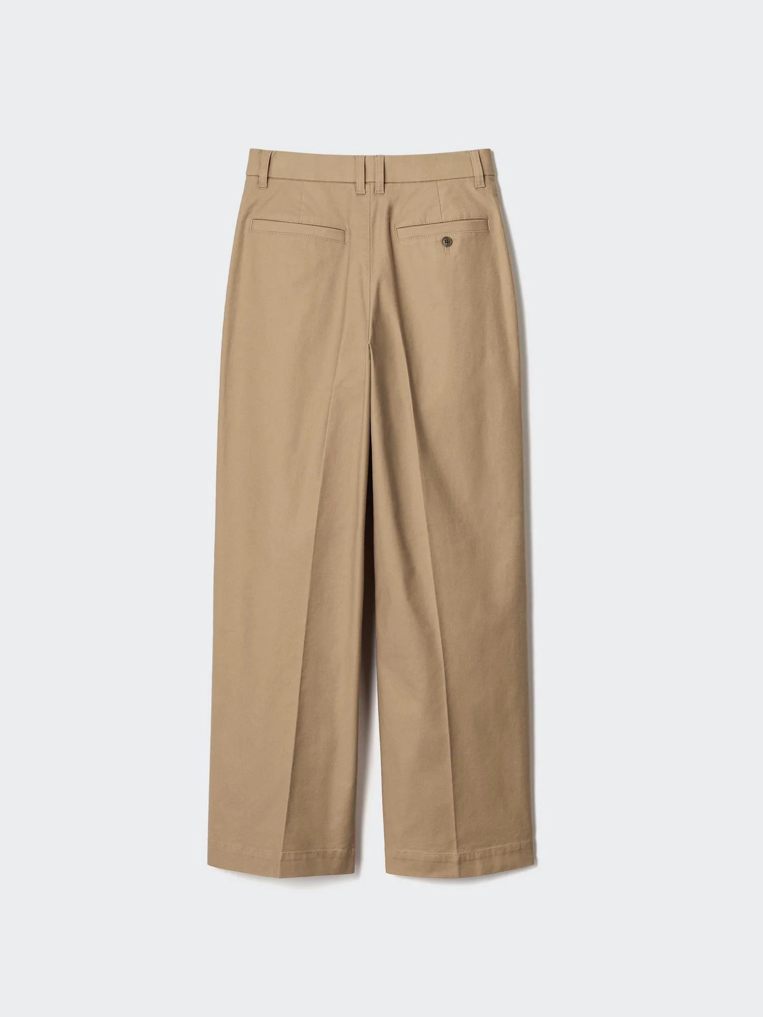 Брюки Uniqlo x JW Anderson Tuck Chino, 32 бежевый — фото 3