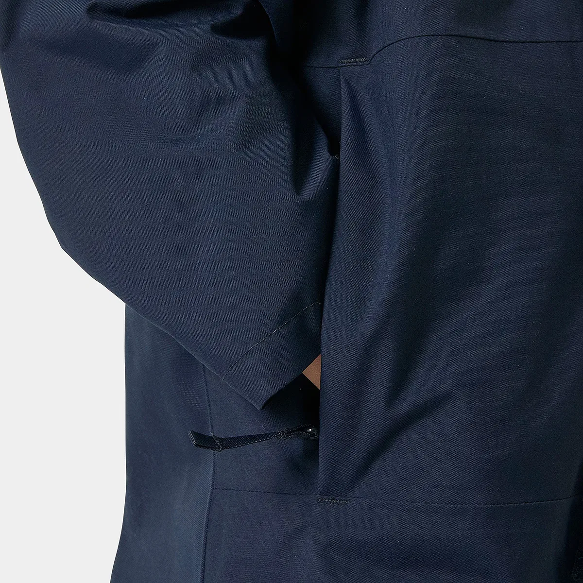 Детский дождевой комбинезон с капюшоном Adventure Ht Playsuit Helly Hansen, темно-синий — фото 4