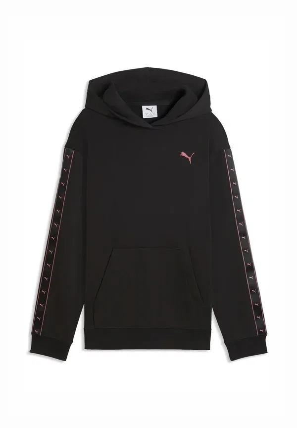 Худи свободного кроя Essentials tape relaxed hoodie Puma, черный — фото 4