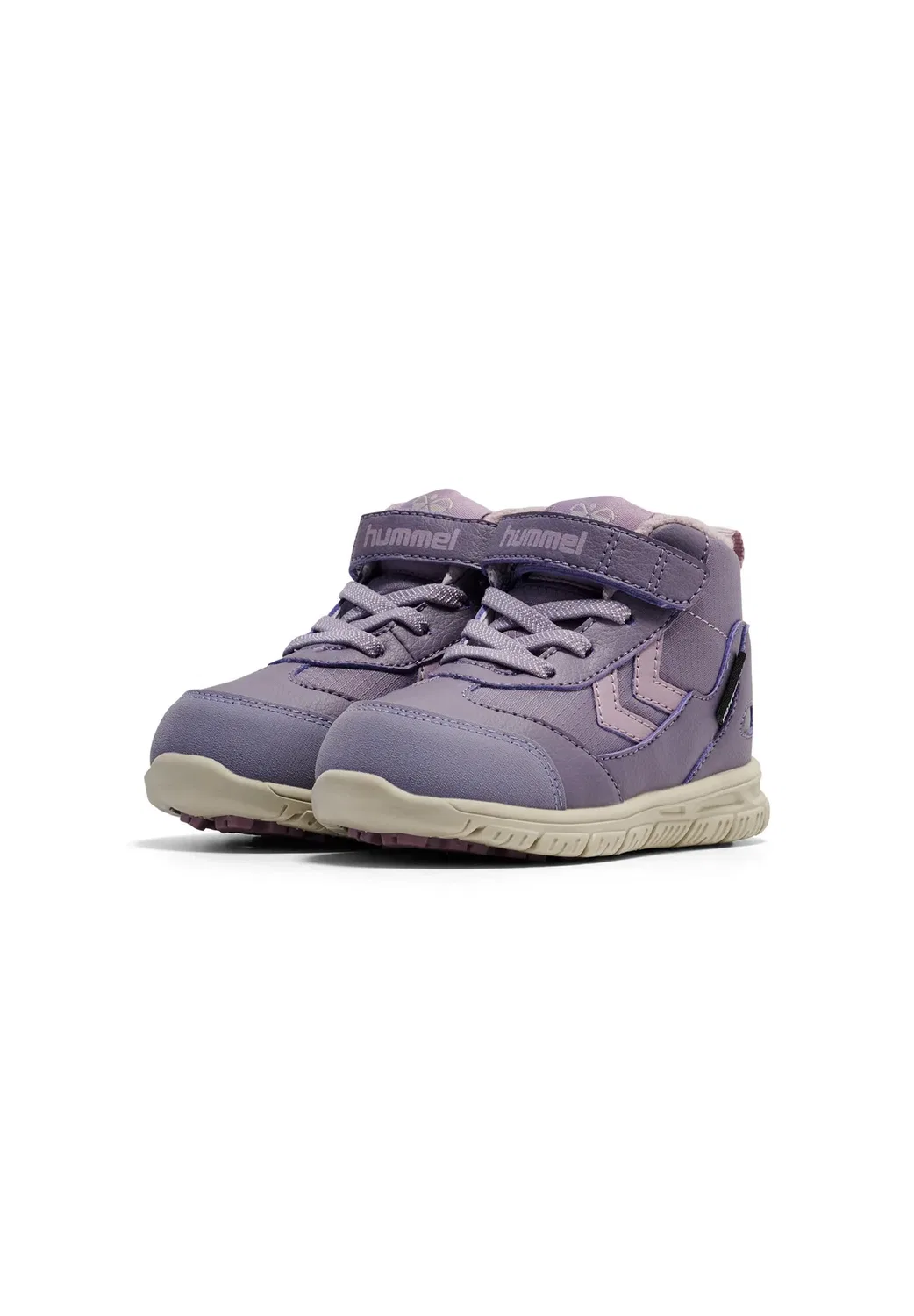 Зимняя обувь Crosslite Mid Tex для младенцев, унисекс - детская обувь Hummel, Gray Ridge — фото 2