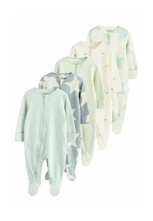 Комплект боди с длинным рукавом Regular fit Next, Green Star, зеленый