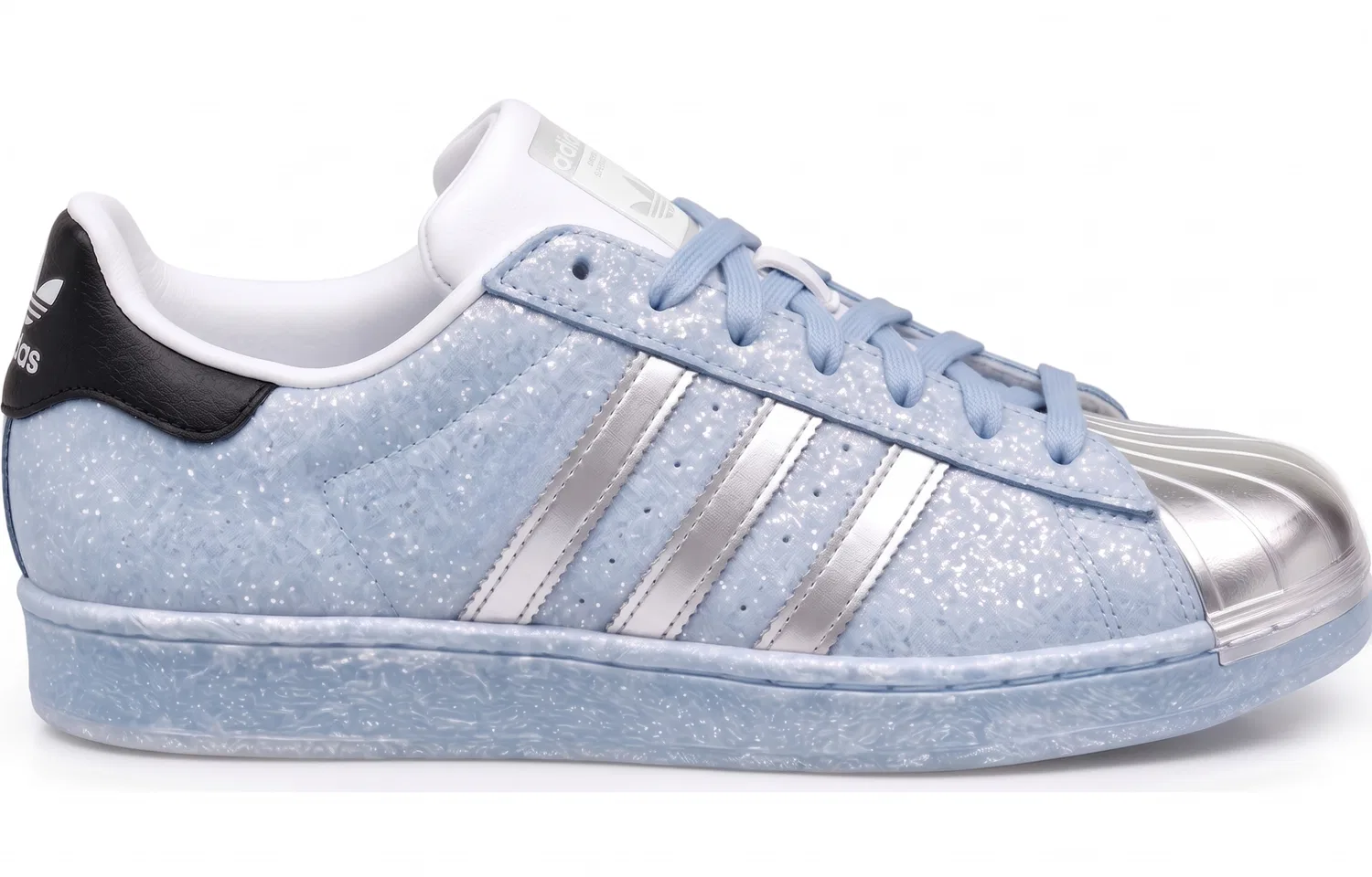 Кроссовки для скейтбординга Superstar 2, Adidas Originals, Light Blue — фото 4