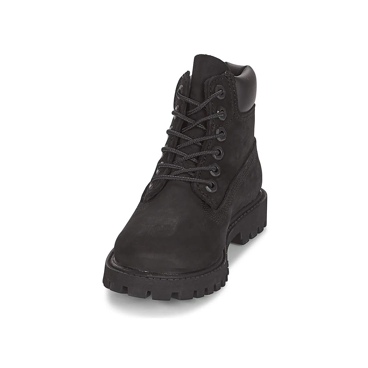 Детские ботинки для мальчиков с высоким берцем Timberland Tb012807, Noir Nubuck — фото 3