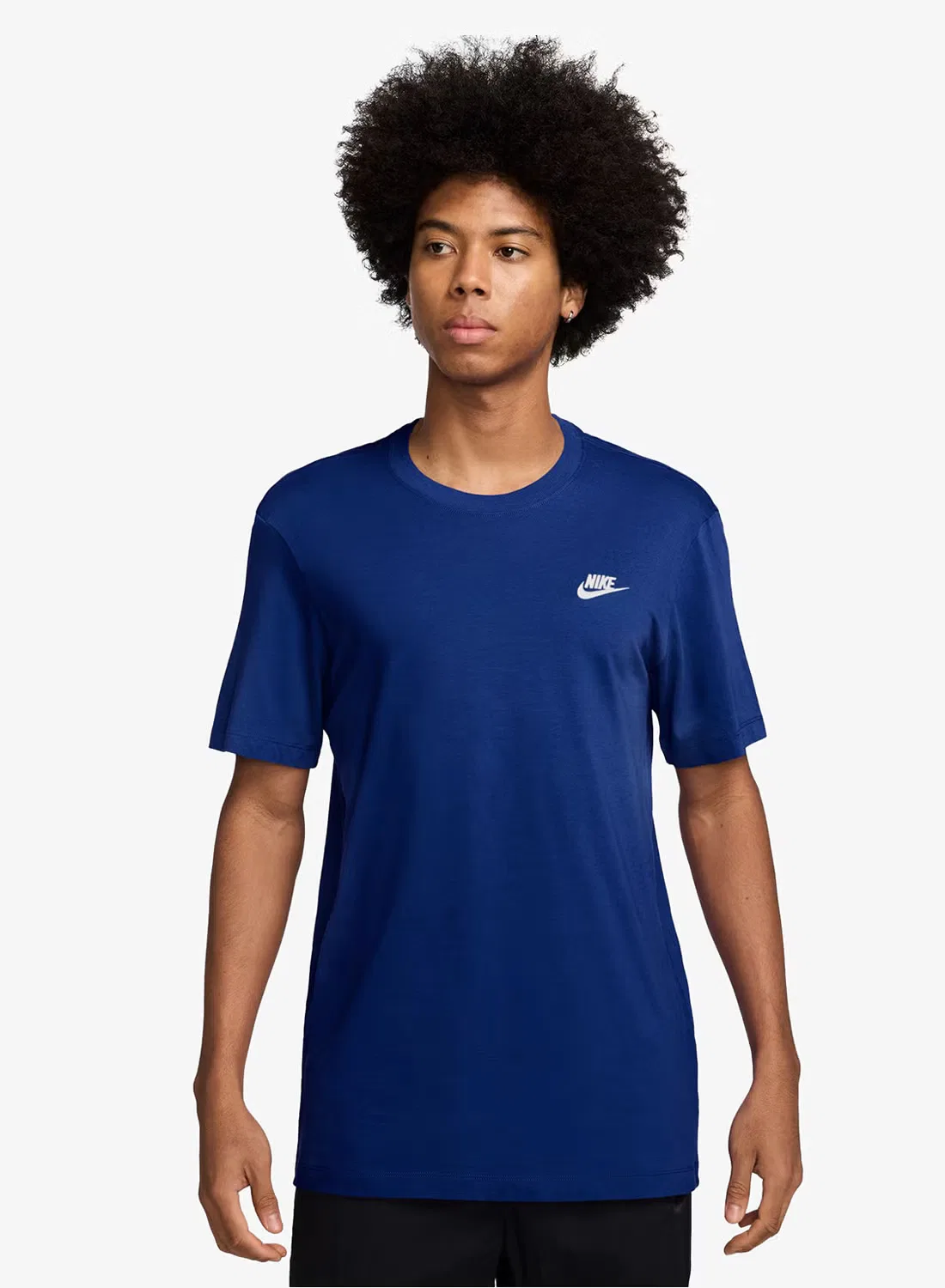 Футболка с вышитым логотипом Nsw Club Nike, синий