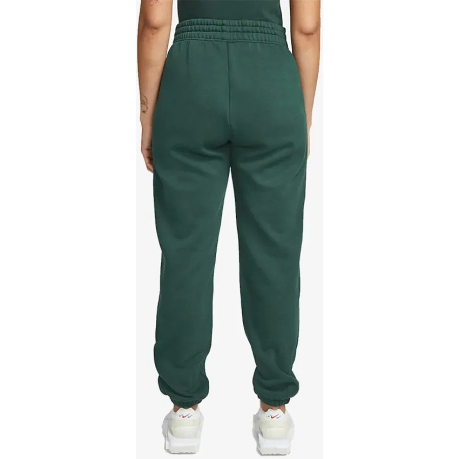 Женские спортивные штаны свободного кроя с принтом Sportswear Esst. Collection Nike, Зеленый — фото 2