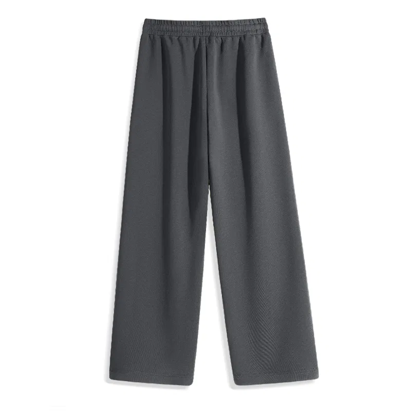 Детские повседневные брюки прямого кроя MINISO, Heather Gray (B Graffiti Blue Bear Pants Logo) — фото 4