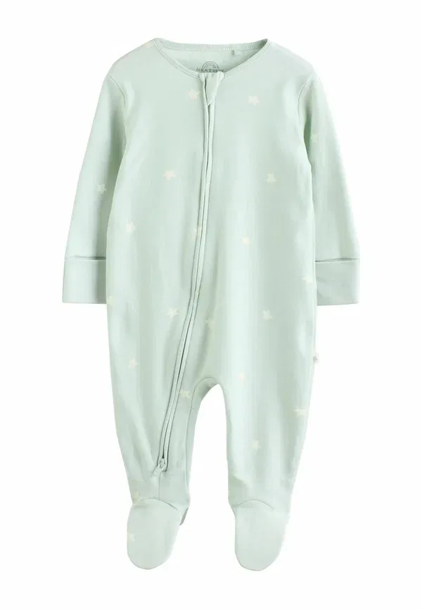 Комплект боди с длинным рукавом Regular fit Next, Green Star, зеленый — фото 3