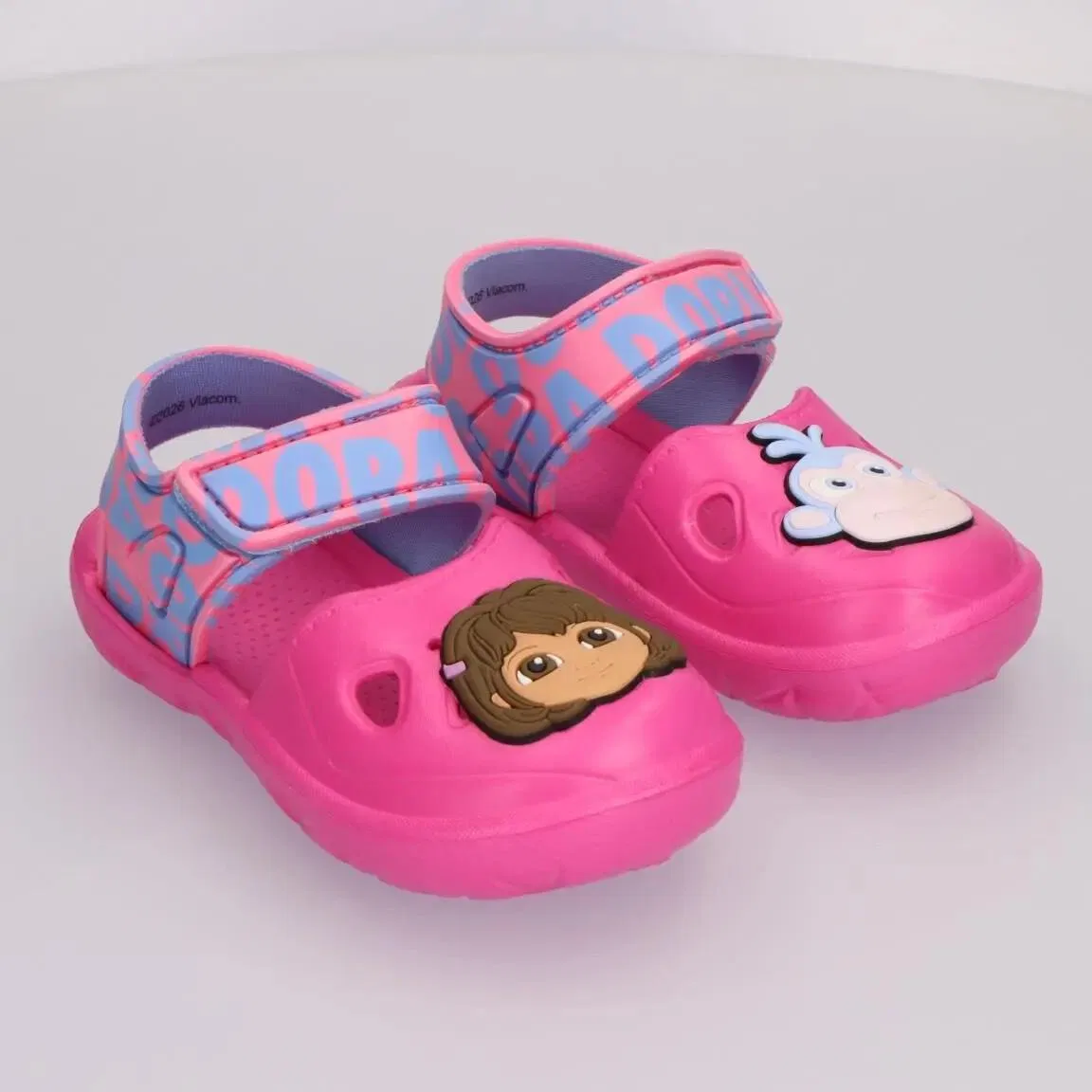 Детские сандалии с регулируемой застежкой Sandalen Kinder Cerda, Rosa Blau — фото 4