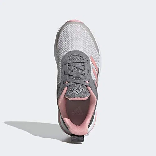 Детские кроссовки для мальчиков с шнуровкой Fortarun K Adidas, Grey — фото 3
