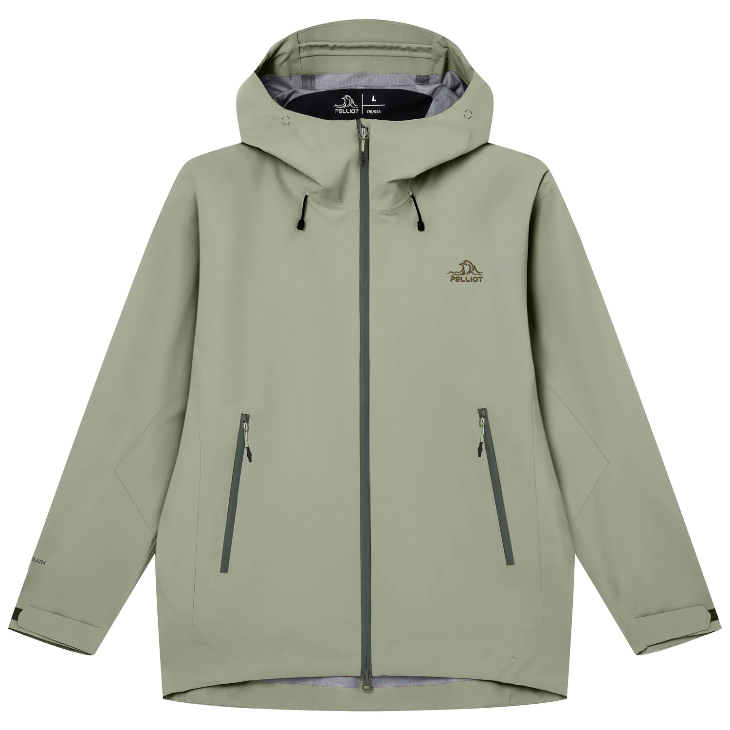 Детская ветровка с капюшоном PELLIOT Rock Shell, Rock Shell Green