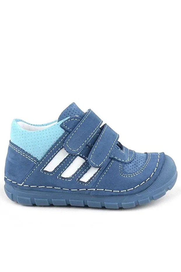 Детские туфли для мальчиков кожаные модель Grizzy Rakerplus, Blue — фото 3