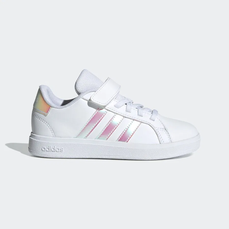 Кроссовки спортивные с принтом Grand Court 2.0 El adidas, Белый