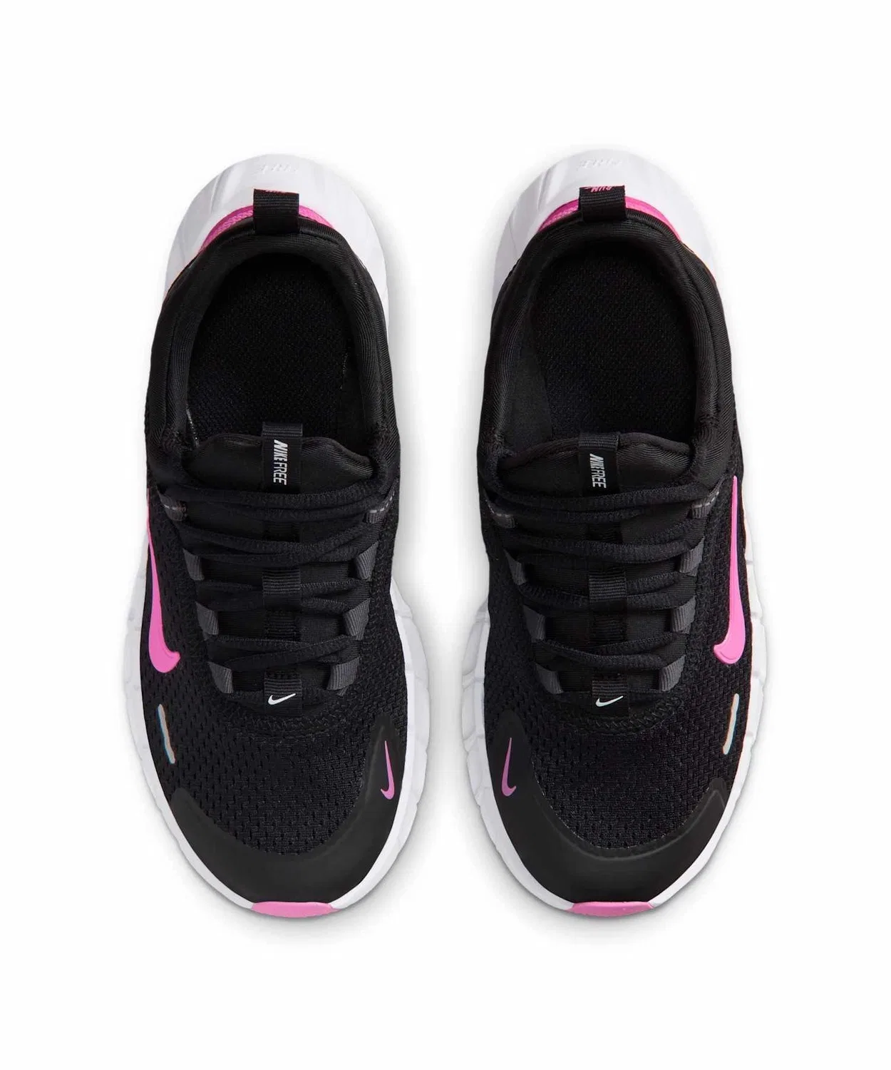 Детские кроссовки для бега с низким вырезом Nike Free Ride Big Kids' Running Shoes, Black — фото 3
