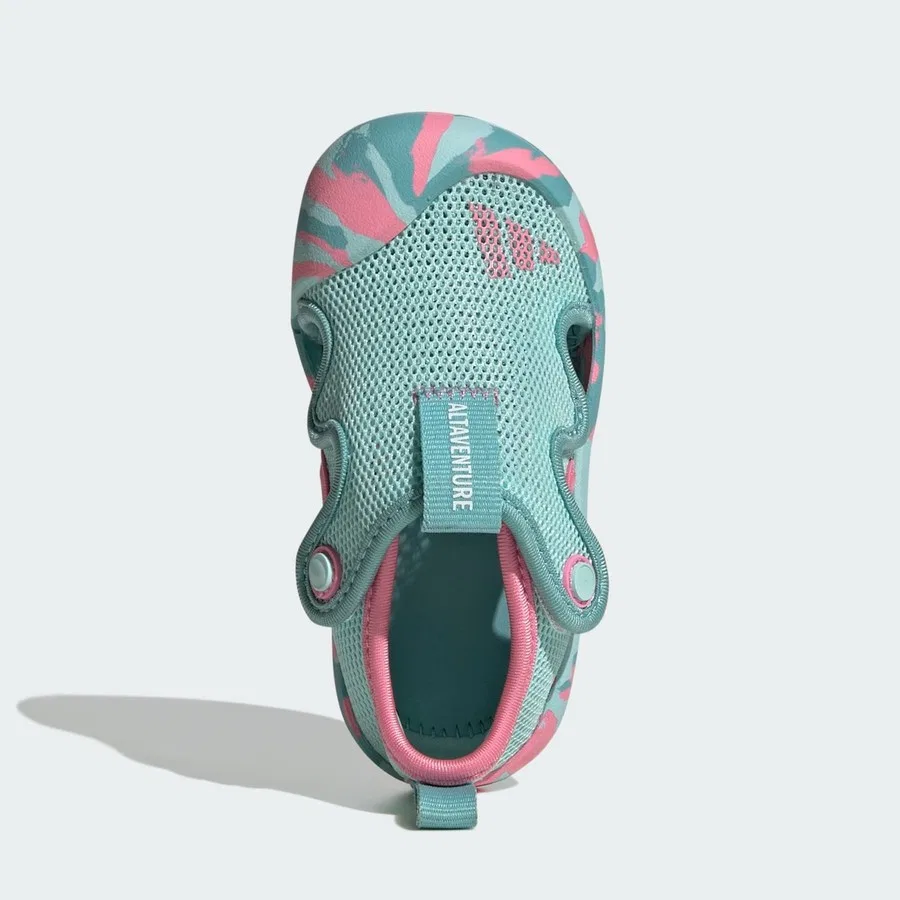 Детские спортивные кроссовки с быстросохнущим верхом Altaventure 3 adidas, Зеленый — фото 3
