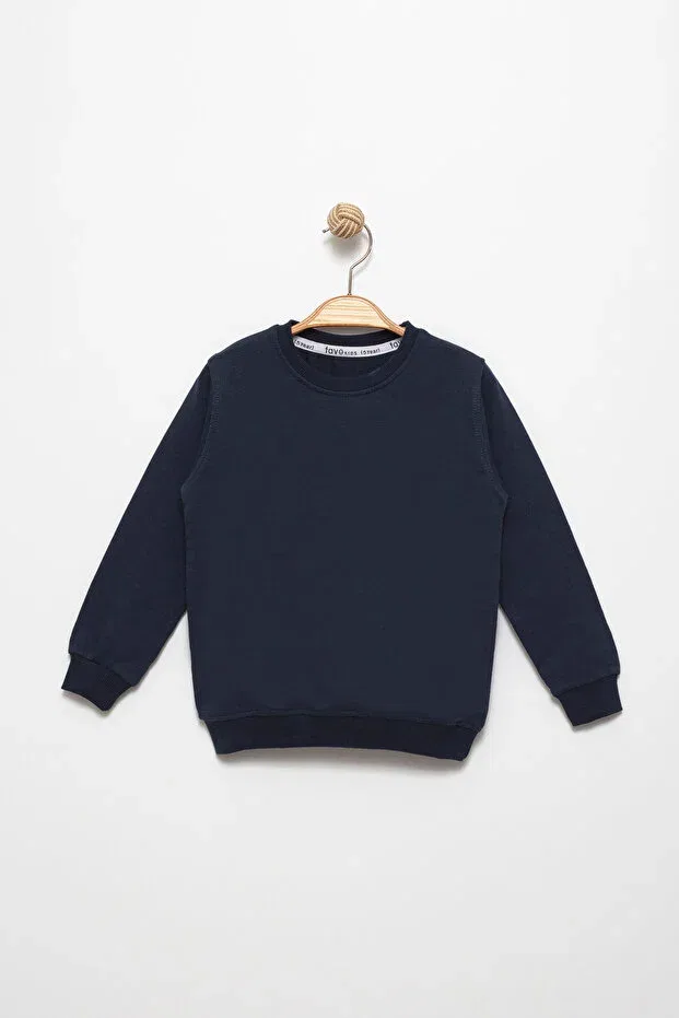 Детские свитшот для мальчиков хлопковый Basics Favo Kids, Navy Blue