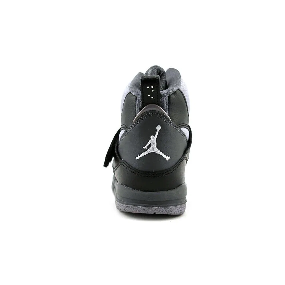 Детские баскетбольные кроссовки для девочек с высокой посадкой Jordan Flight 45 NIKE, Black — фото 4