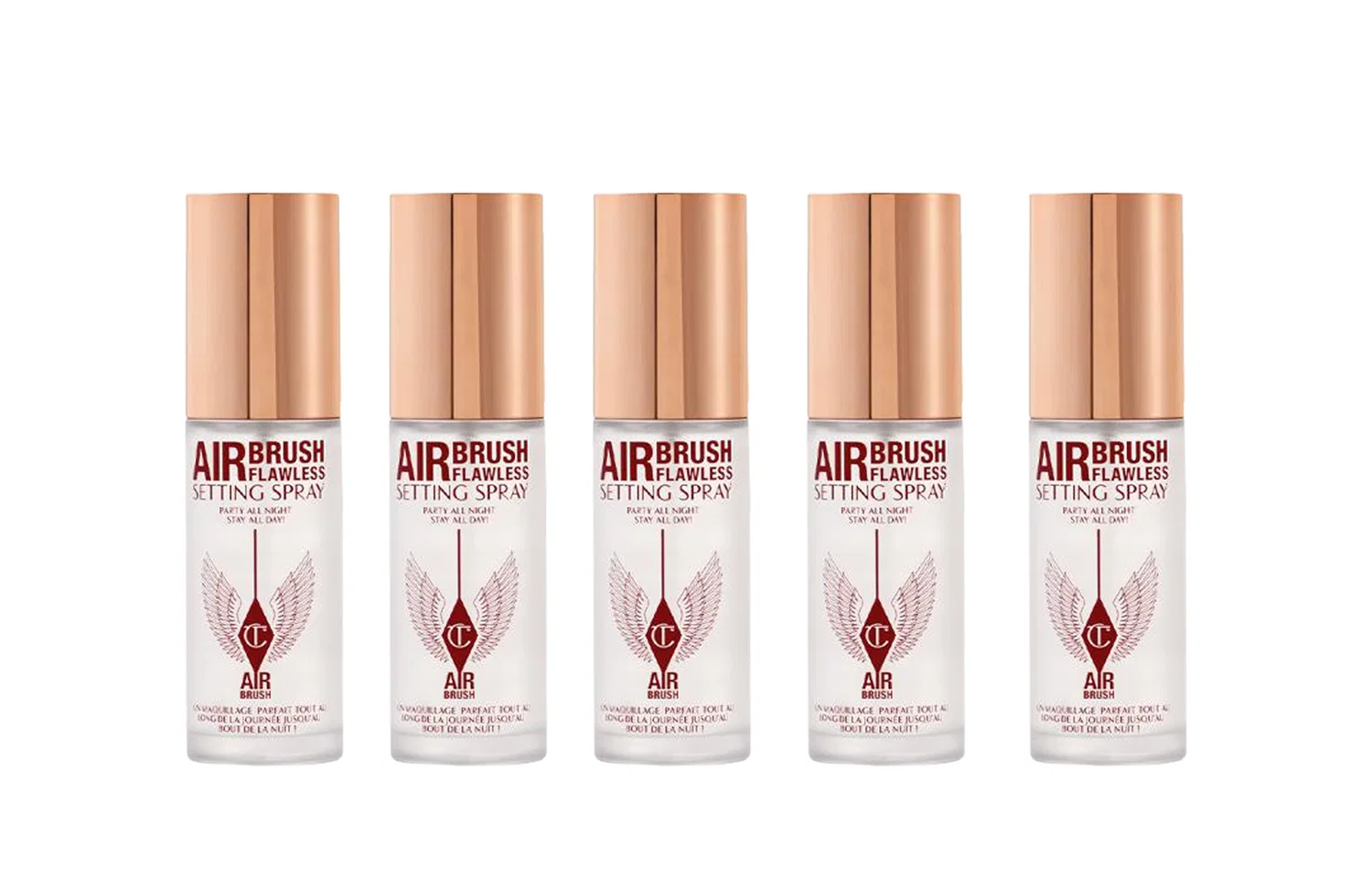 Женский набор пробников фиксирующего спрея для макияжа Soft Focus, Charlotte Tilbury, 34 мл — фото 4
