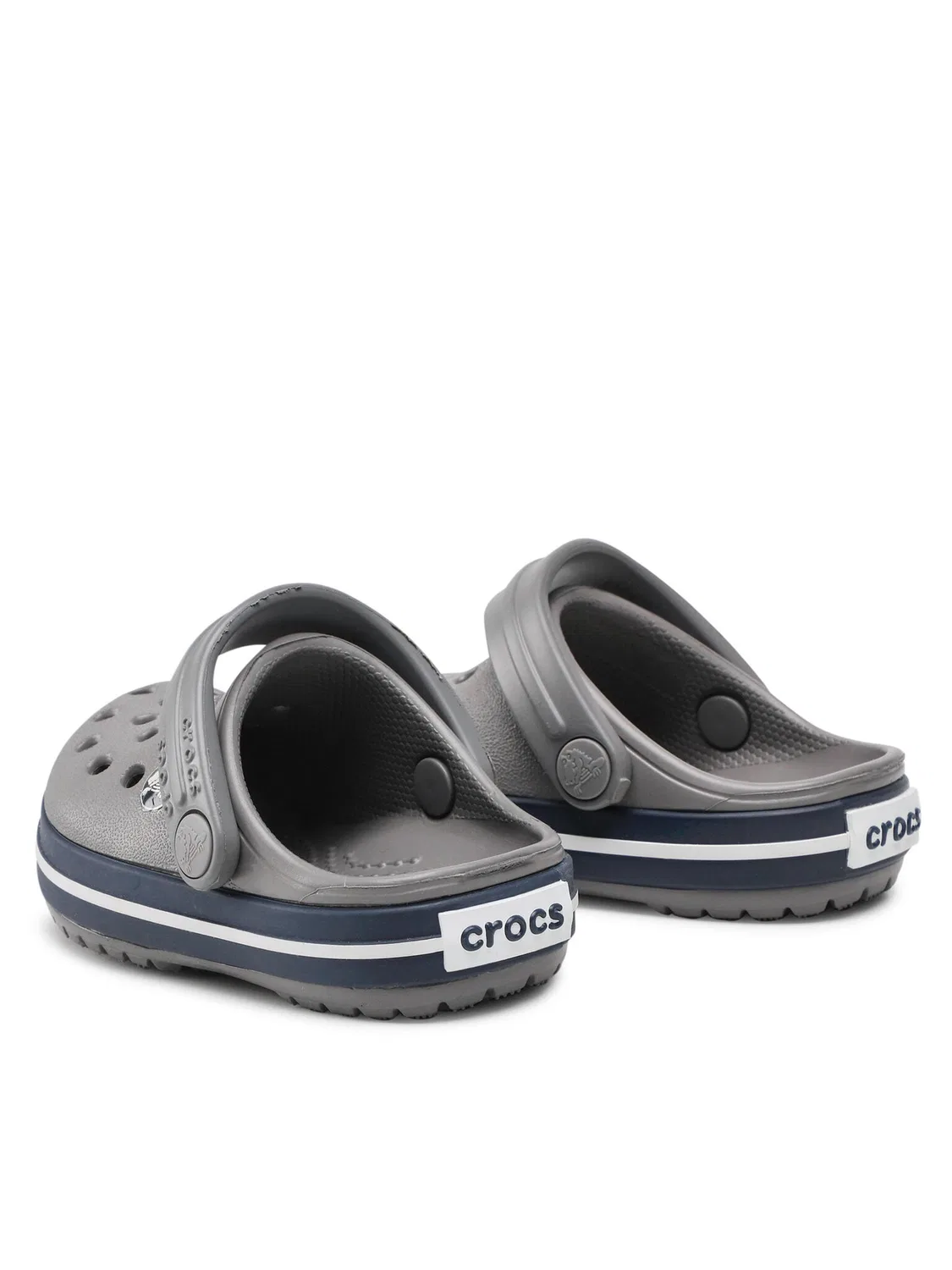 Шлепанцы для мальчика Crocband Clog Crocs, серый — фото 3