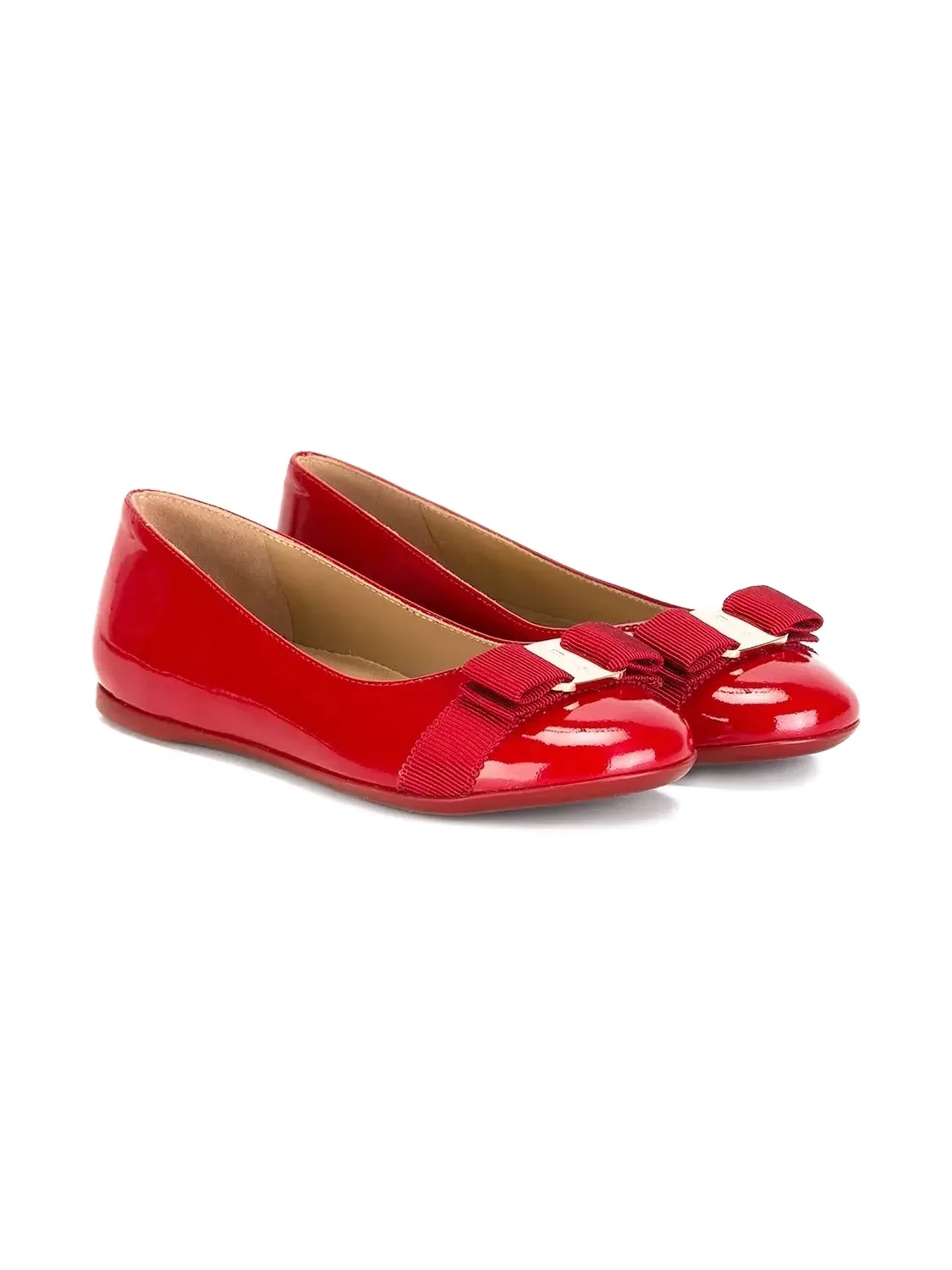 Балетки Varina Ferragamo Kids, красный