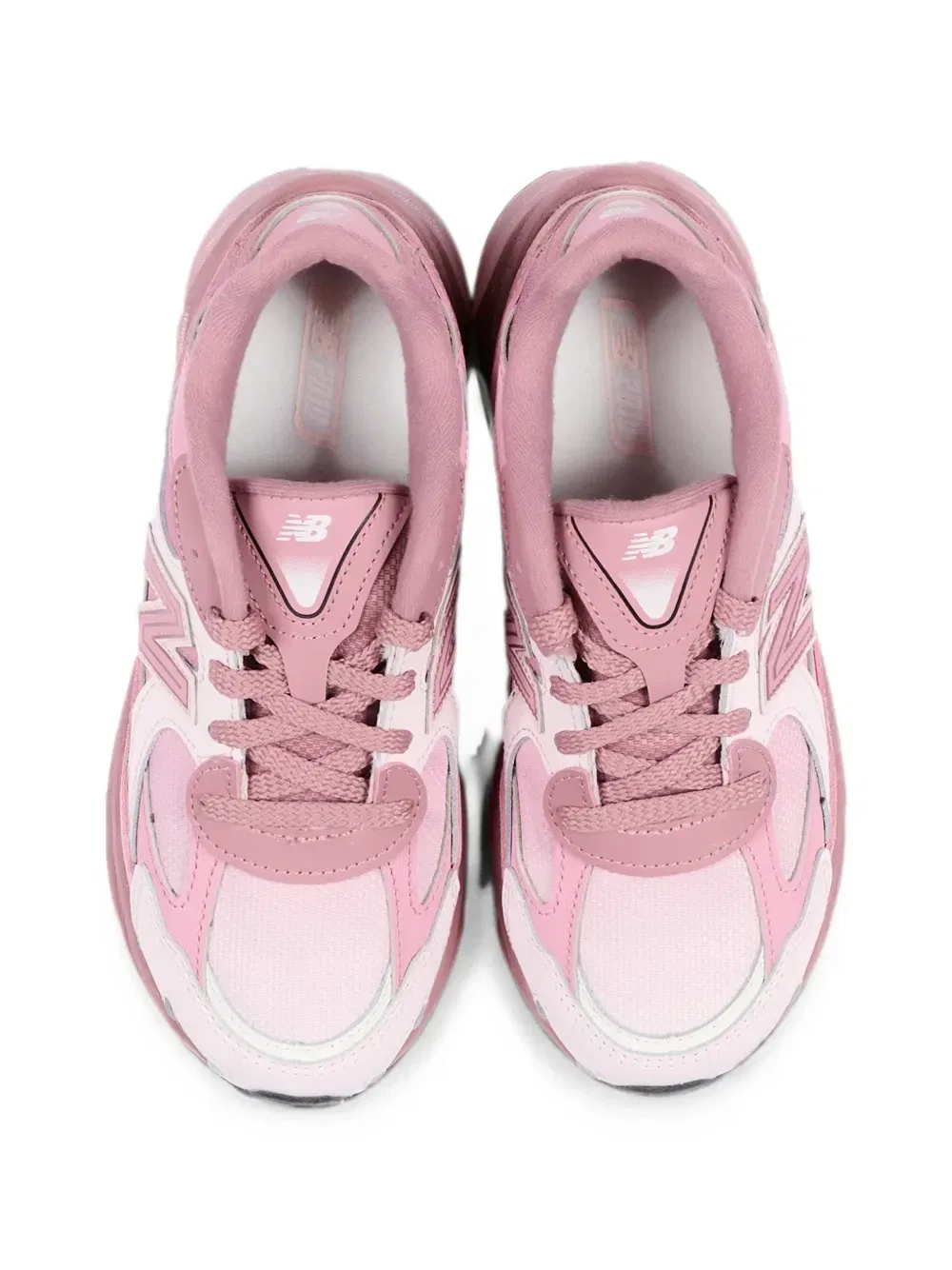 Кроссовки с низким верхом и вставками New Balance Kids, розовый — фото 4