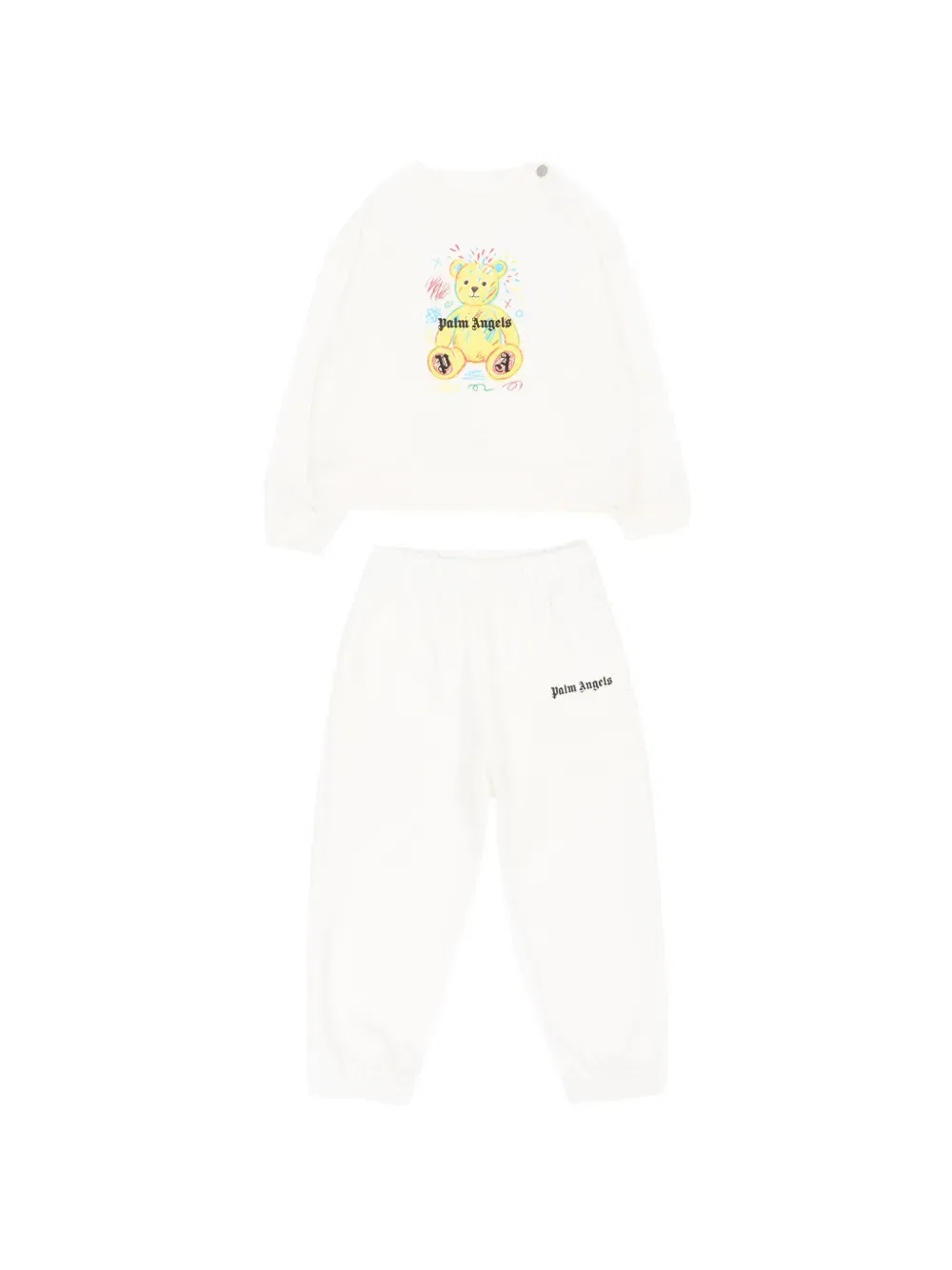 Комплект для новорожденных Palm Angels Kids, цвет Ivory White