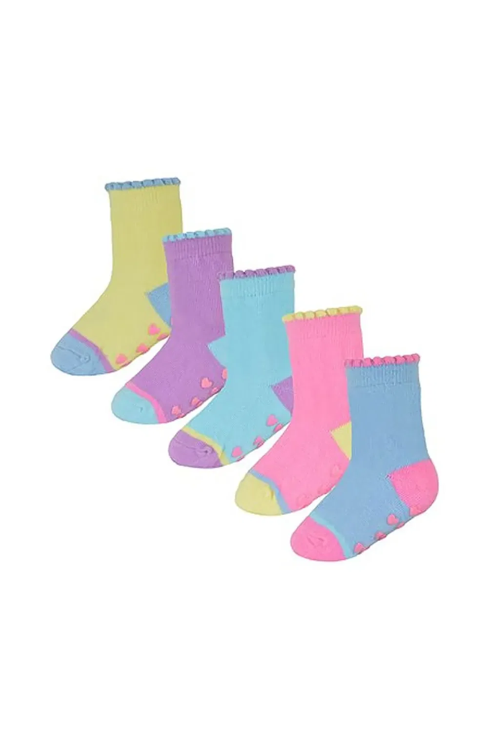 Детские хлопковые носки с принтом Sock Snob, Pink — фото 2