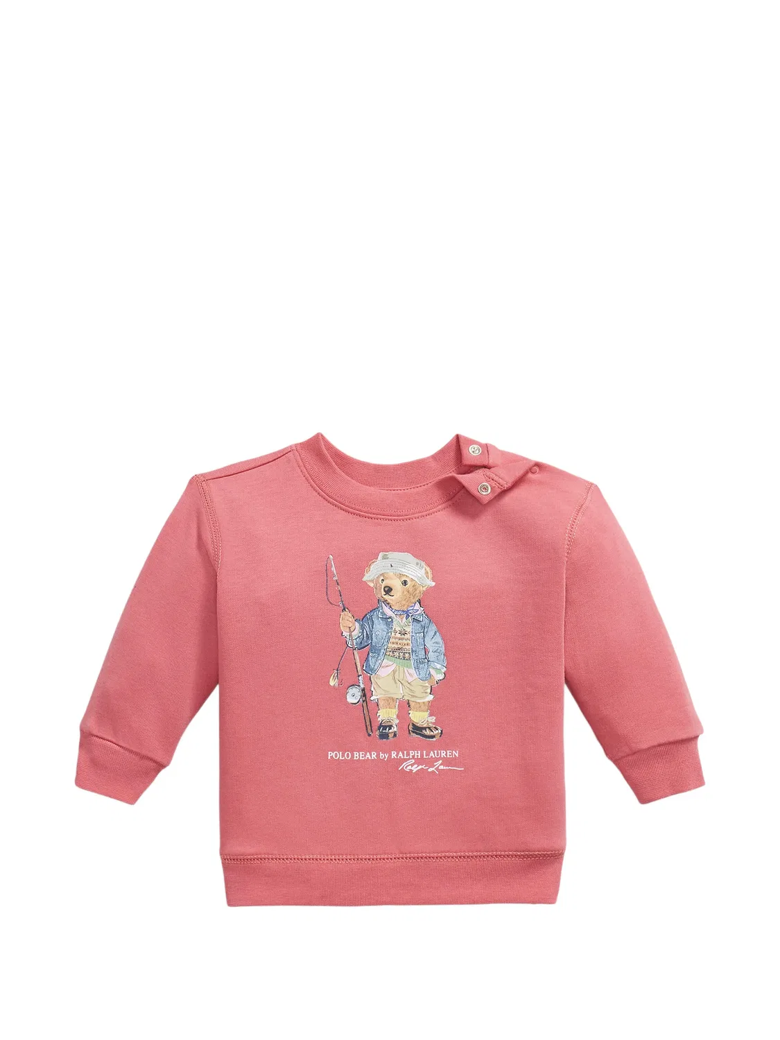 Толстовка Polo Bear Polo Ralph Lauren Kids, розовый