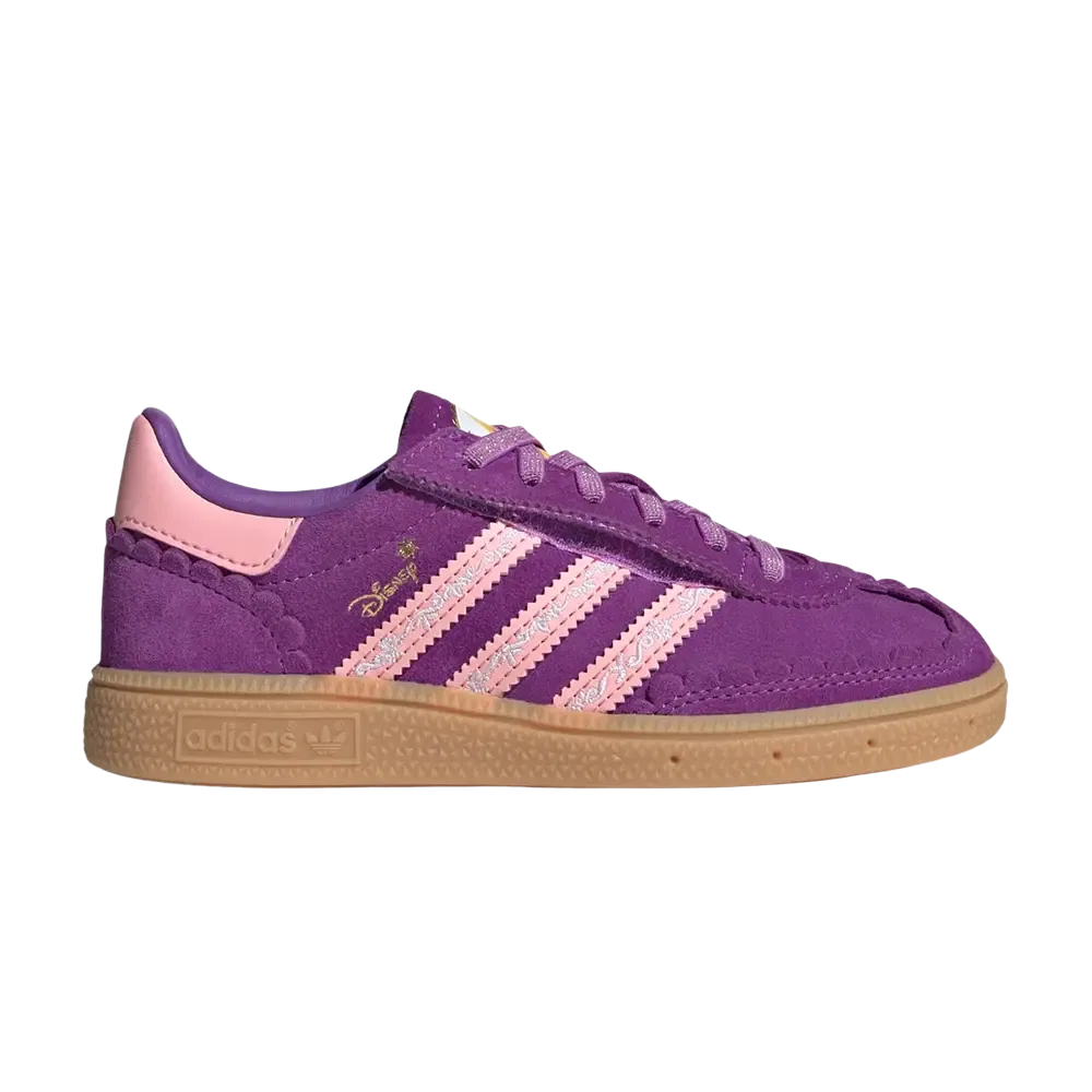 Кроссовки Disney Princess x Adidas Handball Spezial Little Kids, Purple Pink Gum