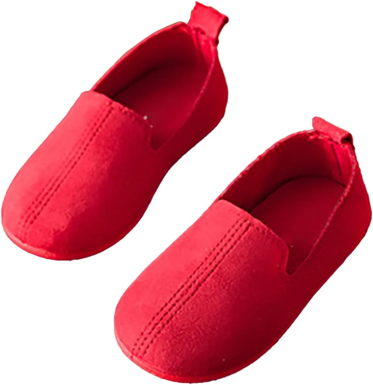 Детские кеды для девочек однотонные, Red