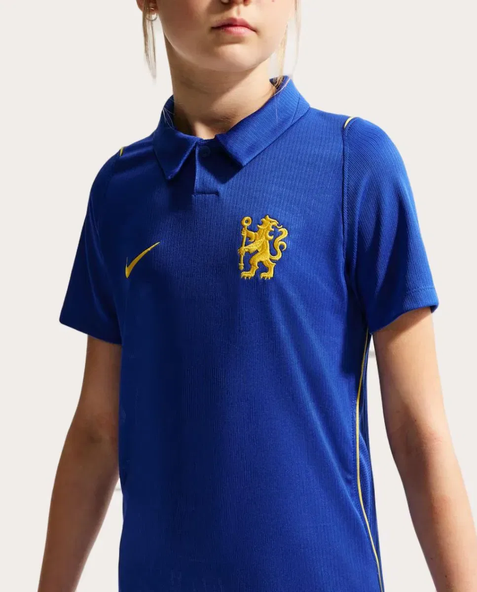 Детская футболка для мальчиков с длинным рукавом Chelsea FC Nike, Azul — фото 2