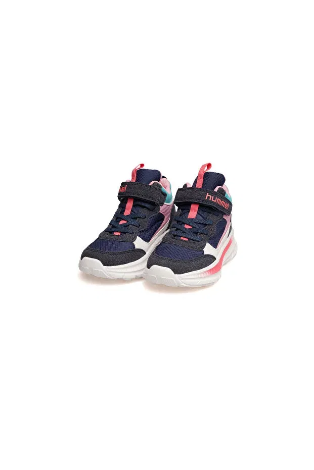 Детские туфли для девочек с принтом Hummel, Navy Blue — фото 4