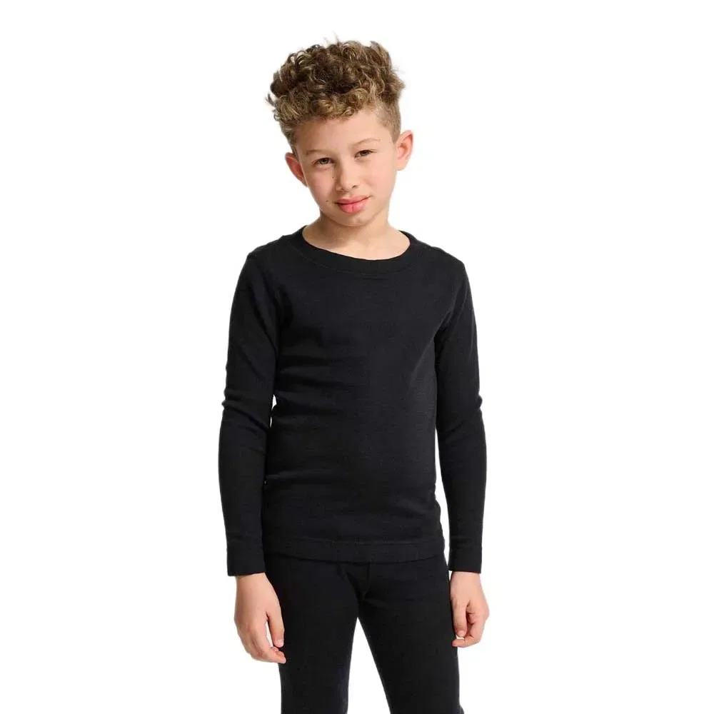 Футболка с длинным рукавом Wool Rib Hummel, черный