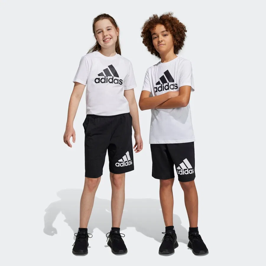 Спортивные брюки ADIDAS SPORTSWEAR Regular Workout Pants 'Essentials' черного цвета — фото 3