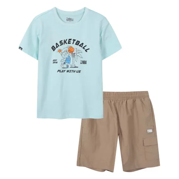 Спортивный костюм с принтом, Kids Set Nba Kids, мятный
