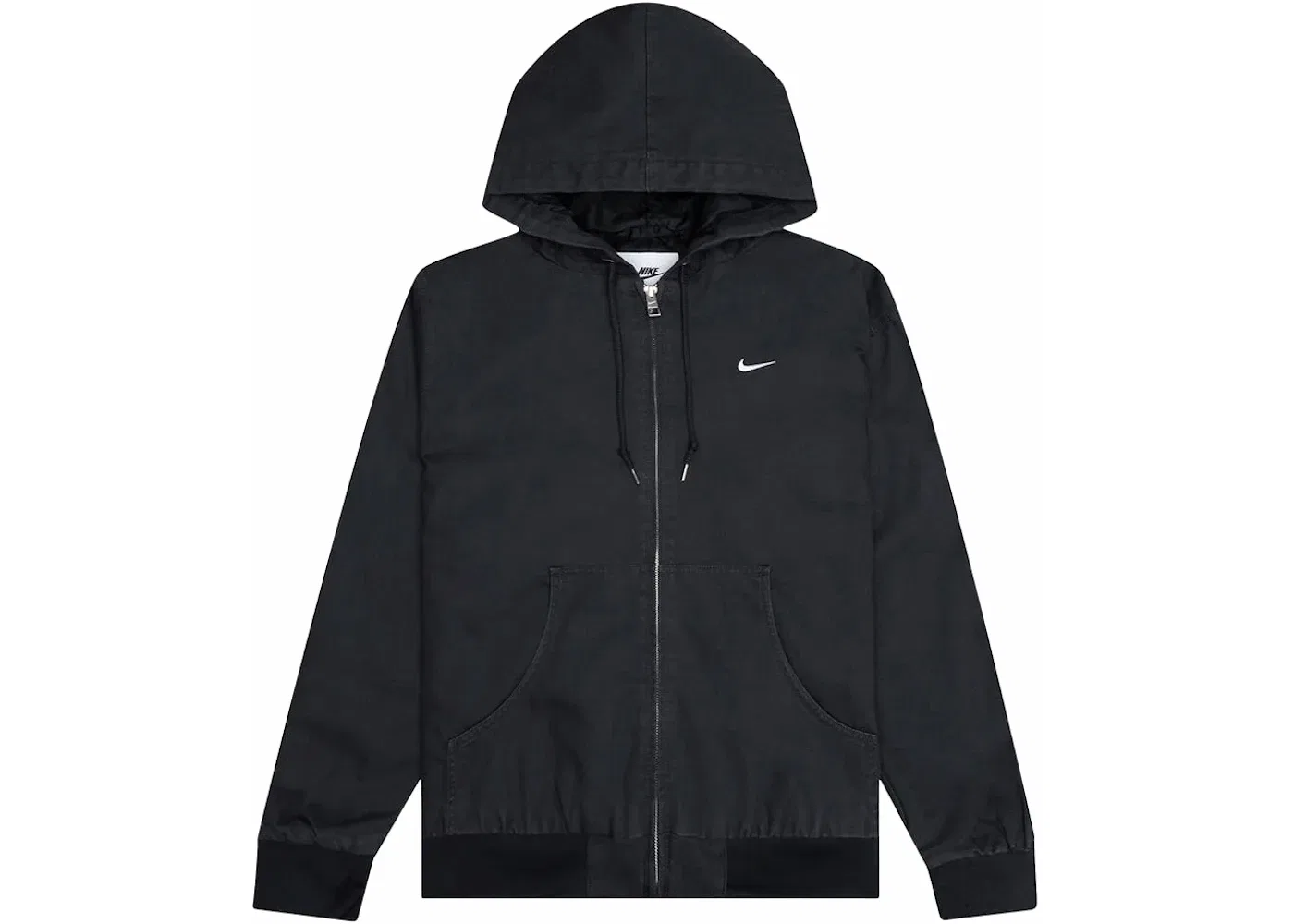 Мужская куртка с капюшоном утепленная Nike Life, Black