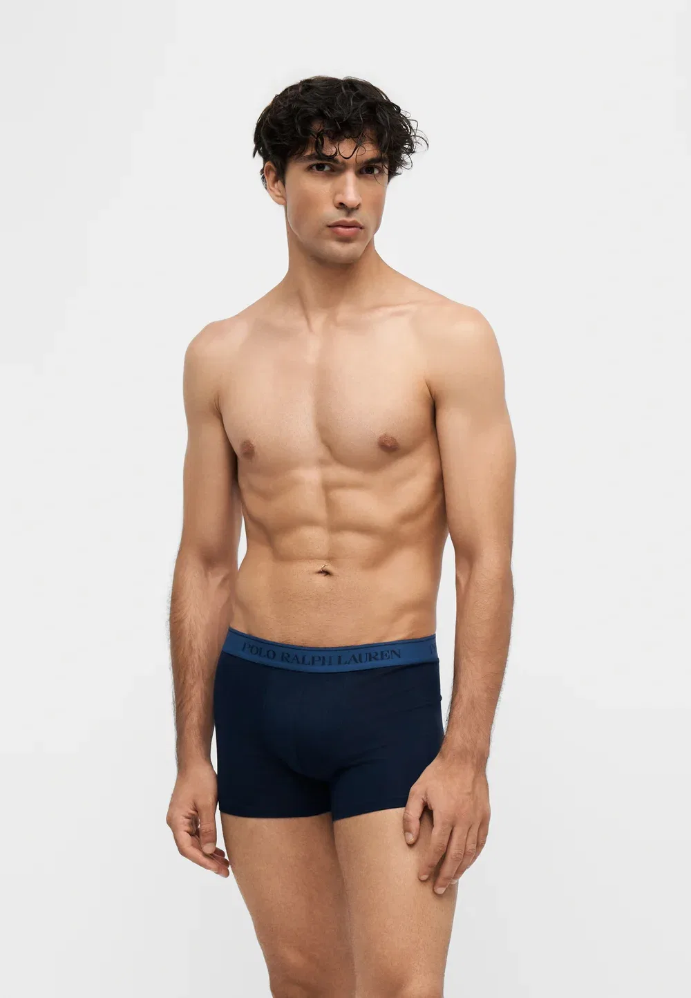 3 шт. - трусы Polo Ralph Lauren, Dark Blue — фото 2