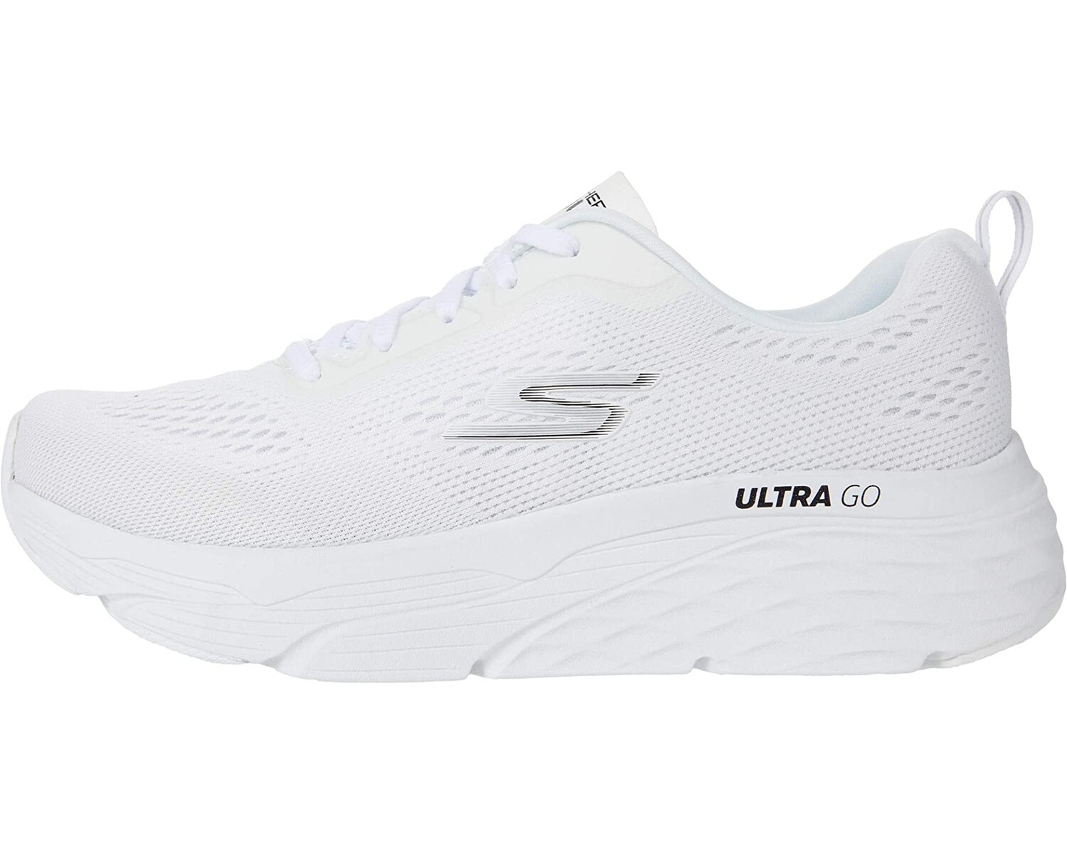 Кроссовки Max Cushioning Elite Mesh Lace-Up SKECHERS, белый