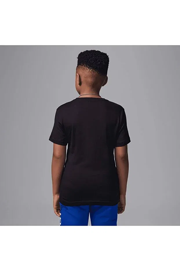 Детская футболка для девочек хлопковая Jordan JDB Bball Fire SS Tee Nike, 023 — фото 2